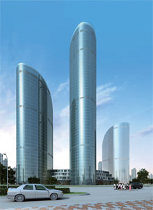 玻璃幕墻 玻璃幕墻