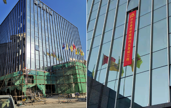 深圳玻璃幕墻造價(jià)多少錢一平方，中東幕墻專解