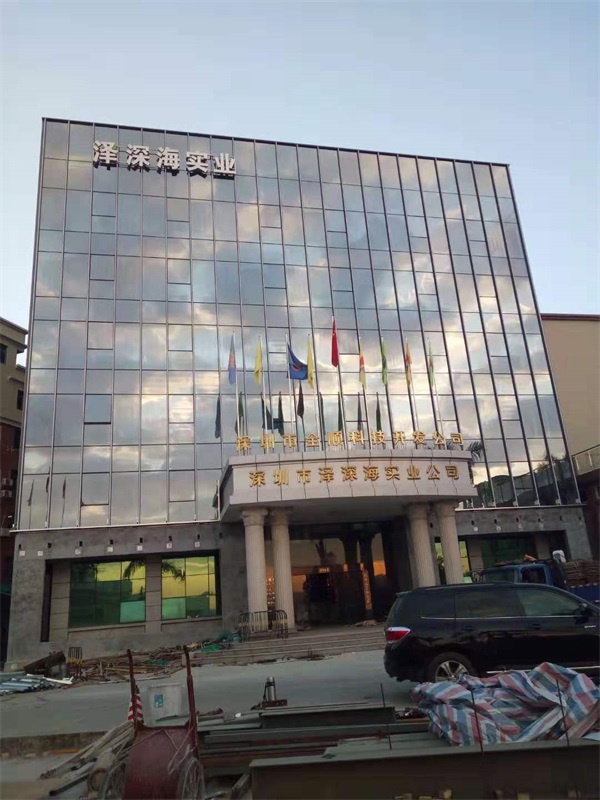 深圳半隱框玻璃幕墻安裝 深圳半隱框玻璃幕墻安裝